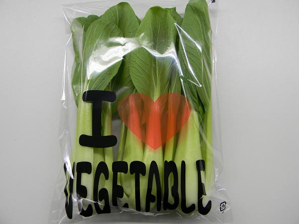 I LOVE VEGETABLE袋 　　2011年1月5日新発売!!